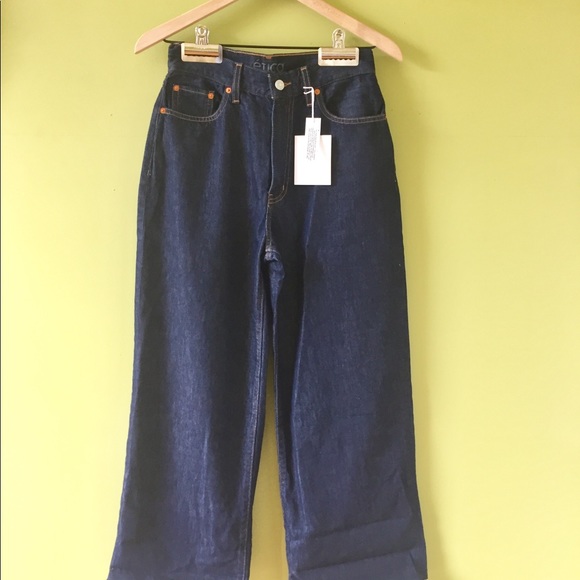 Etíca Sustainable Devon Wide Leg Jeans Size 26 - Picture 3 of 7